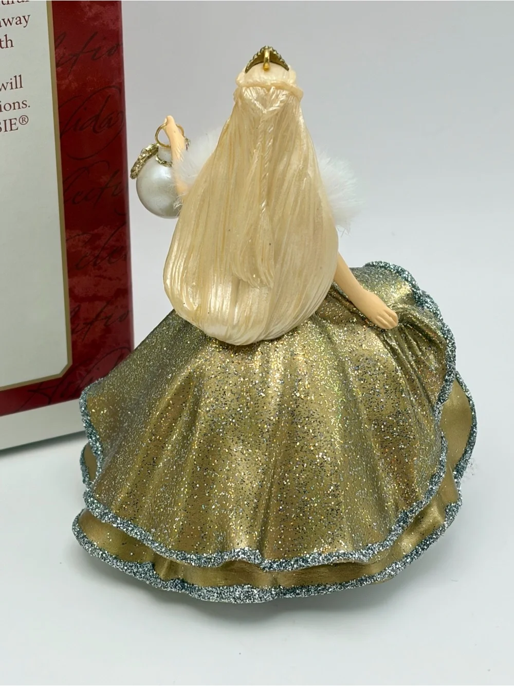 Hallmark Keepsake Ornament 2000 Celebration BARBIE Ornament Special Edition Gold